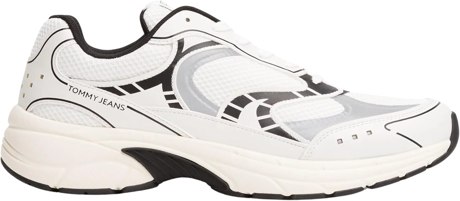Мужские кроссовки Tommy Jeans Archive '25 Em0em01594 Low Top, Black — фото 4