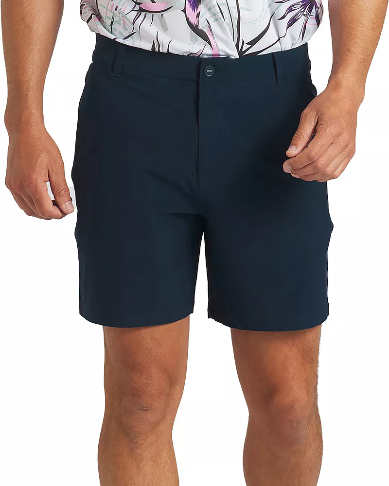 

Мужские однотонные шорты для гольфа PUMA 101, цвет Deep Navy