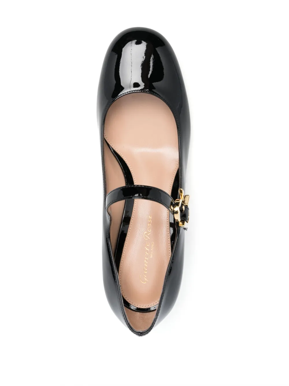 Туфли Mary Ribbon 45 Gianvito Rossi, черный — фото 4