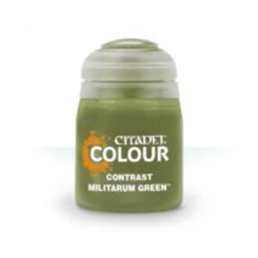 

Милитарум Грин, Citadel Paints - Contrast - 2019 Range