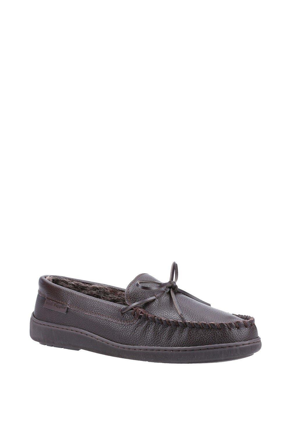 

Кожаные тапочки 'Ace' Hush Puppies, коричневый
