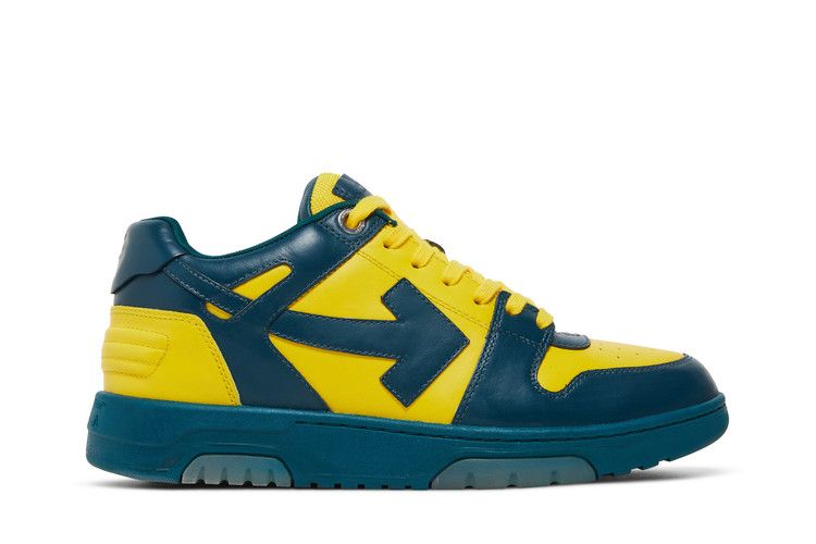 Кроссовки Off-White Off-White Out of Office Low 'Blue Yellow', желтый — фото 2