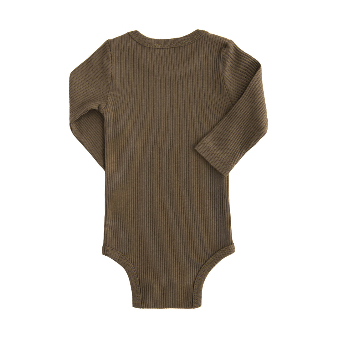 

Коричневый боди из модала LS BANBLU