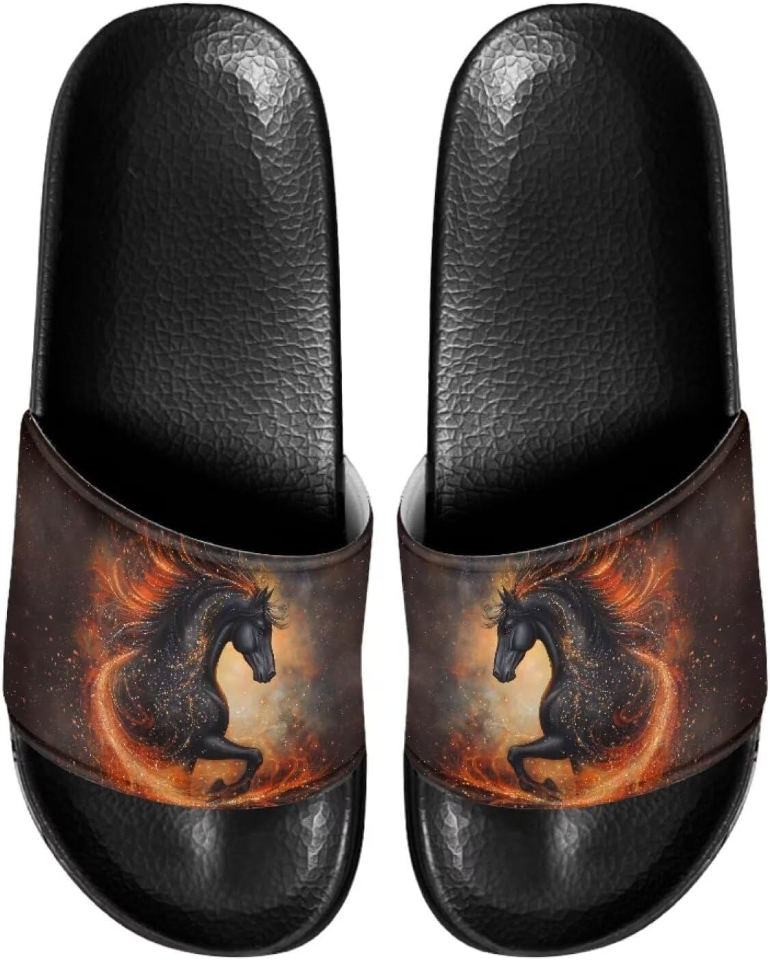 

Домашние тапочки Cugasmaru для мужчин и женщин с открытым носком, всесезонные, с толстой мягкой подошвой, War Horse