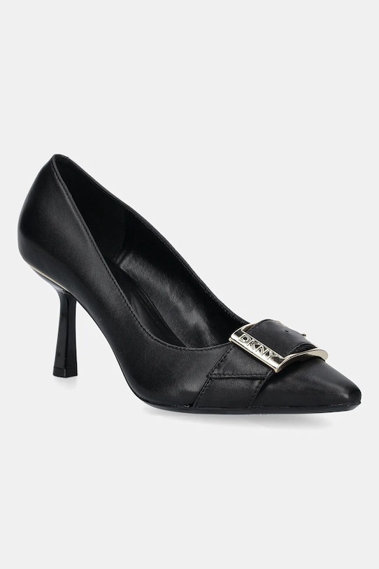 Кожаные туфли-шпильки Nashbrook Dkny, черный