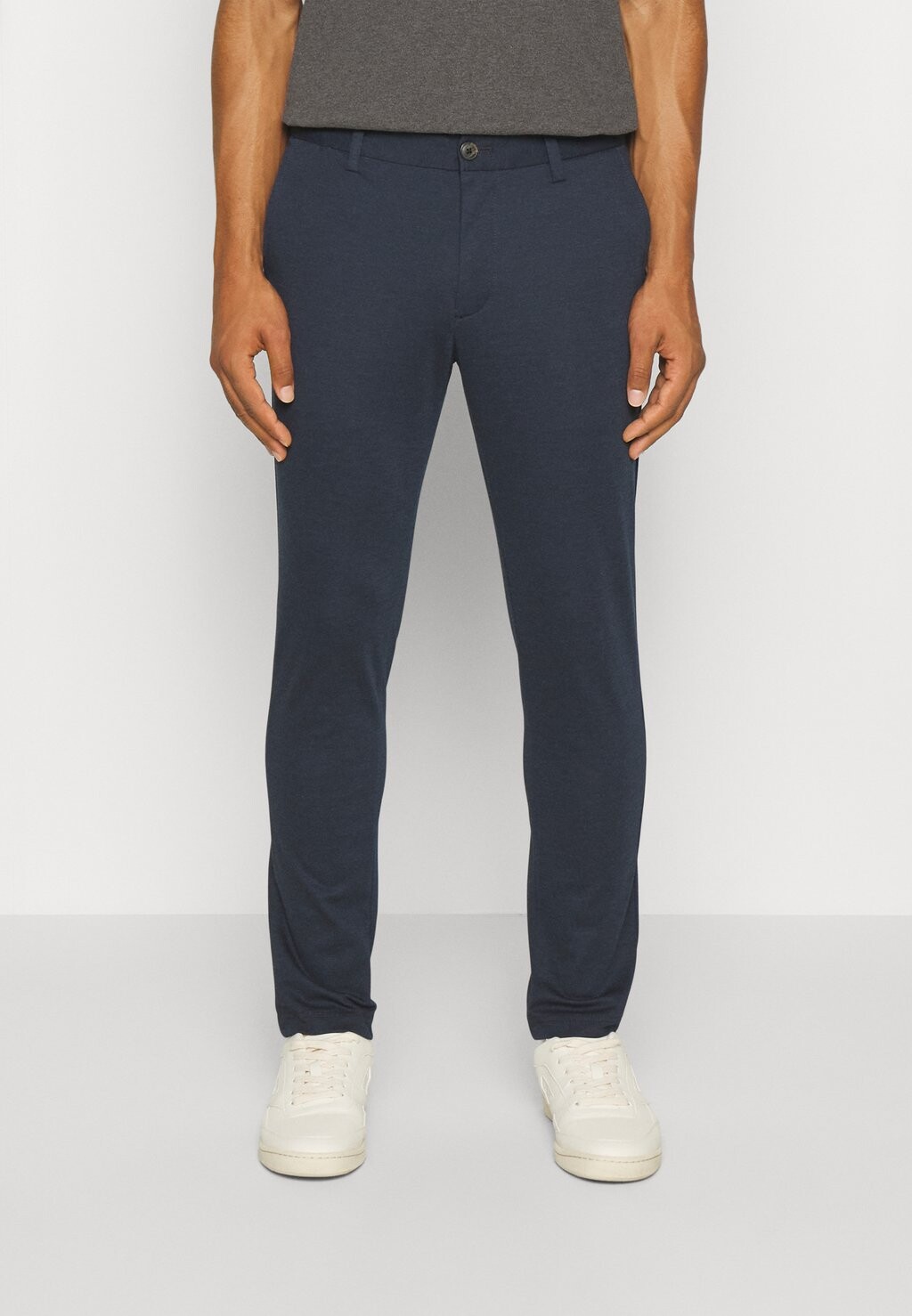 

Чиносы JPSTMARCO JJCOOPER Jack & Jones, темно-синий блейзер/однотонный