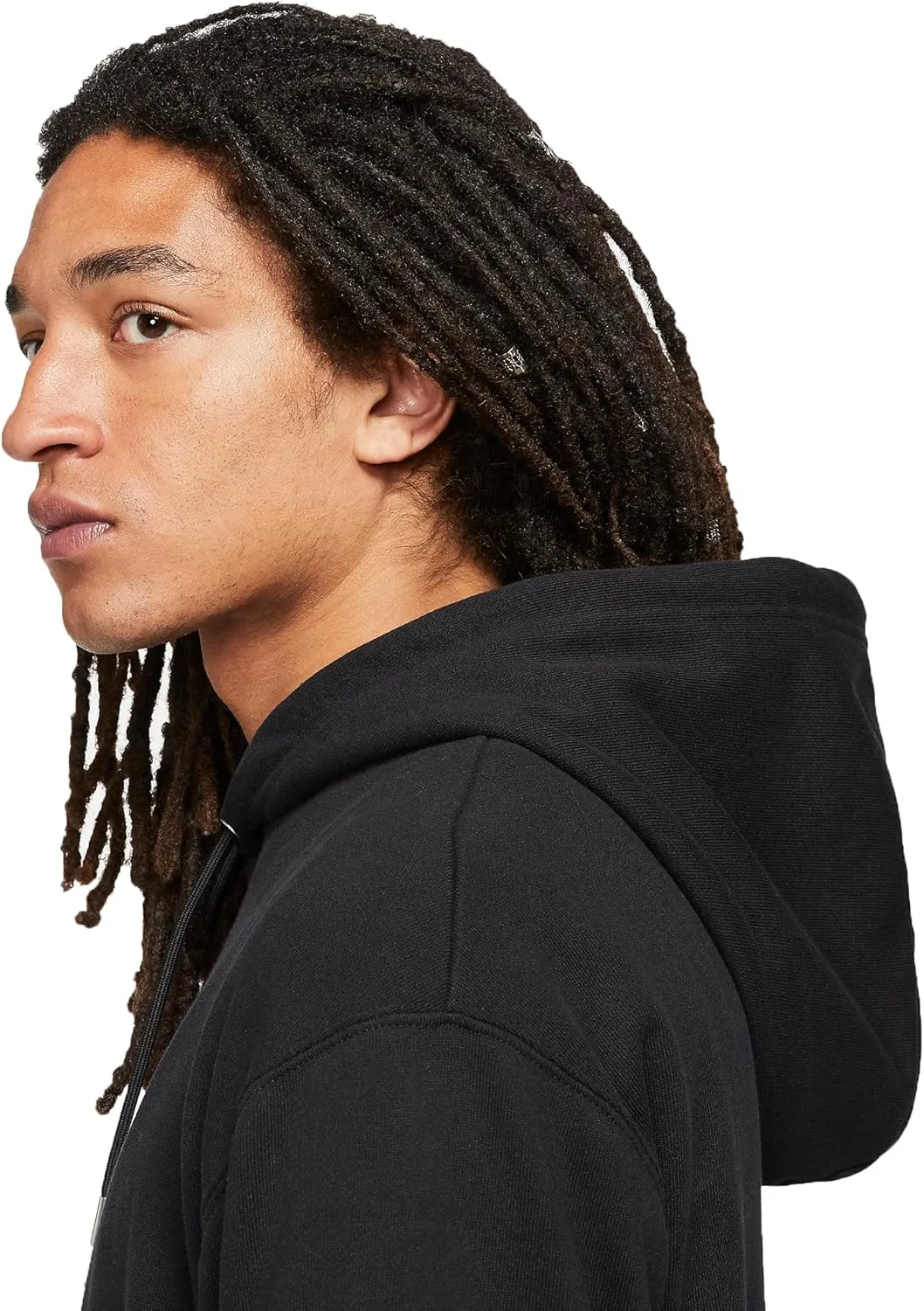 Толстовка Nike Jordan Flight Fleece мужская, Black — фото 4