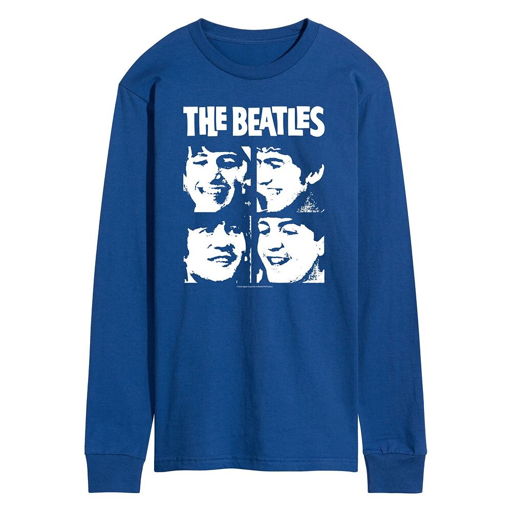 

Мужская футболка с длинными рукавами The Beatles Group Licensed Character, синий