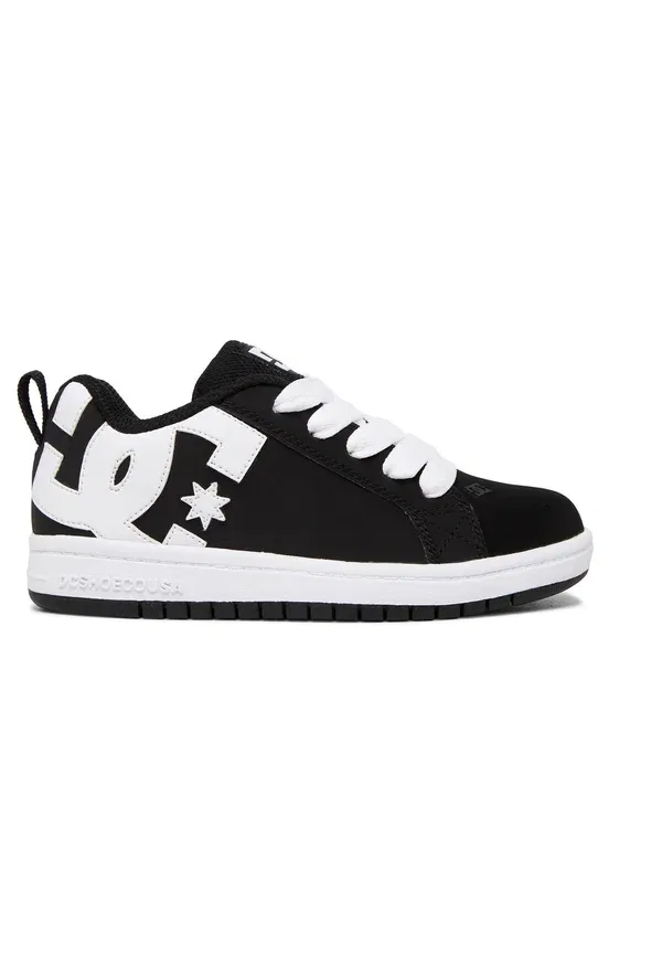 Кроссовки для скейтбординга Court Graffik Dc Shoes, черно-белый — фото 2
