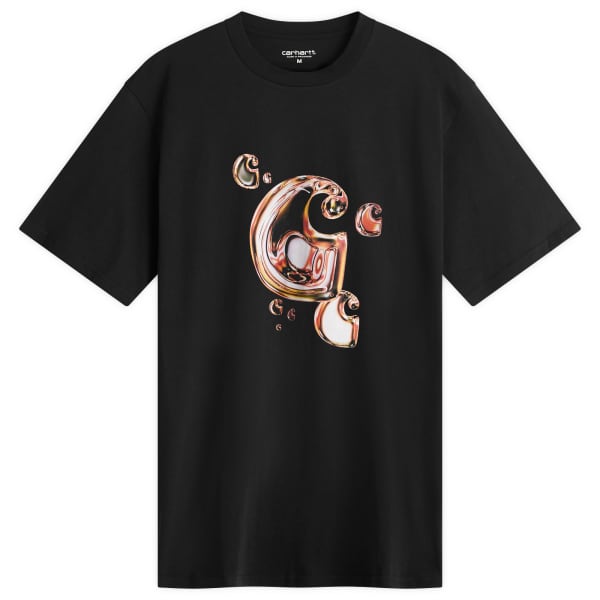

Футболка Solar Chrome c-logo Carhartt Wip, черный