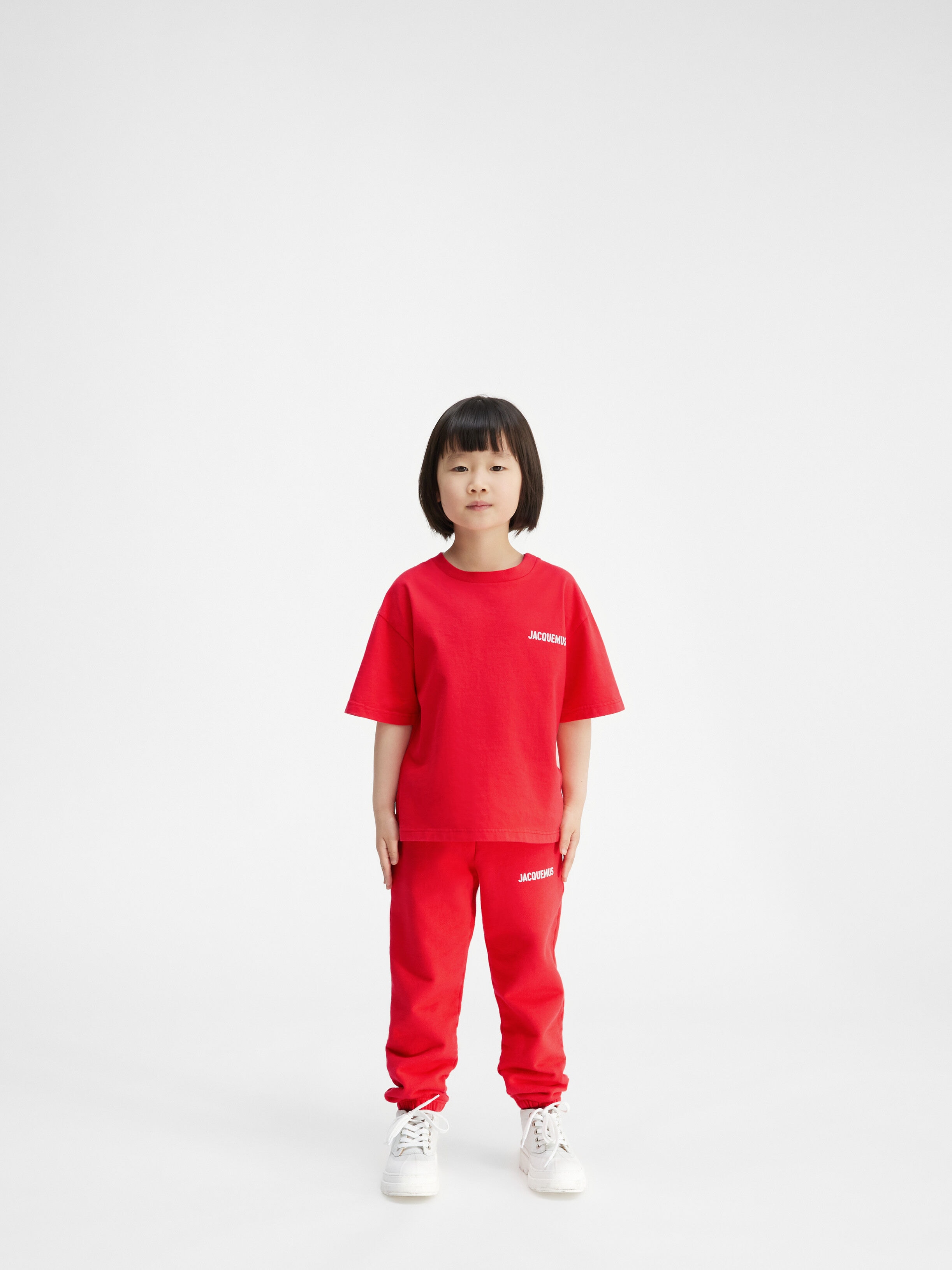 

Футболка с логотипом JACQUEMUS The Jacquemus kids' t-shirt, красный