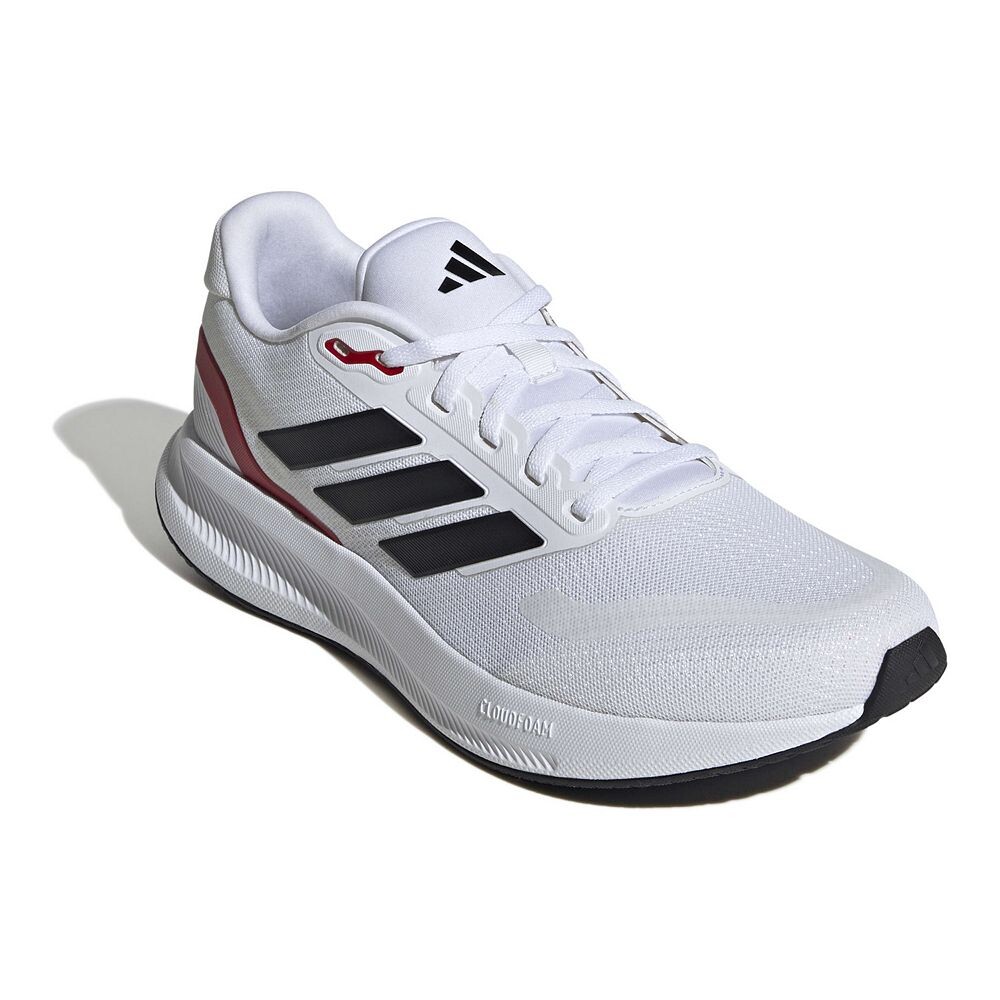 

Мужские кроссовки adidas Runfalcon 5 Adidas, цвет White Black Scarlet, Белый, Мужские кроссовки adidas Runfalcon 5 Adidas, цвет White Black Scarlet