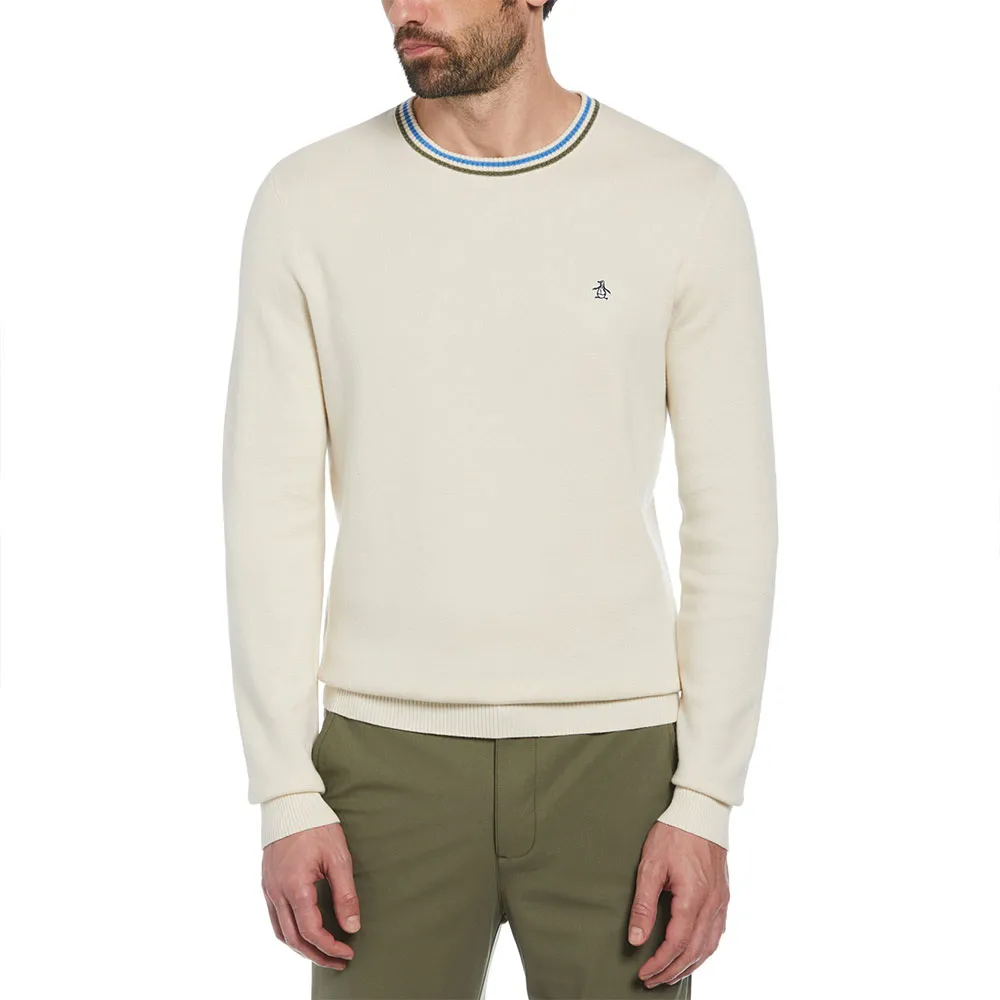

Свитер Original Penguin Tipped Crew Neck, бежевый