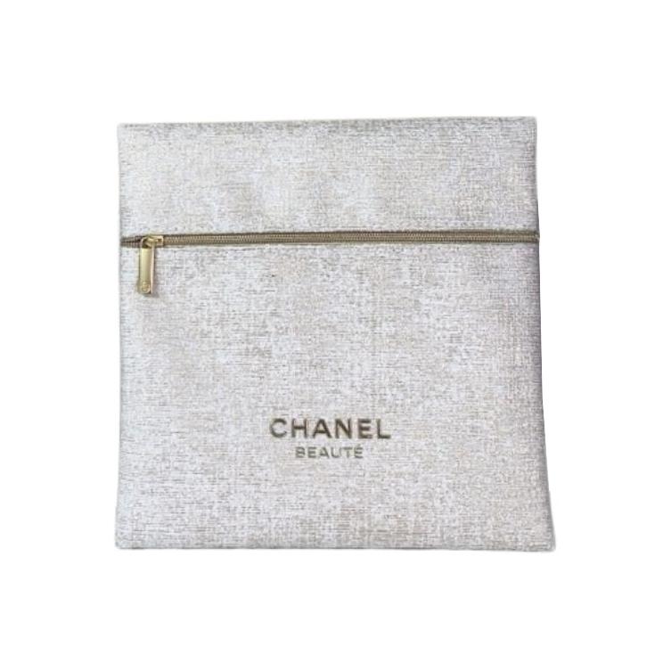 

CHANEL Белый косметичка с инструментами многослойная подарок для подруги