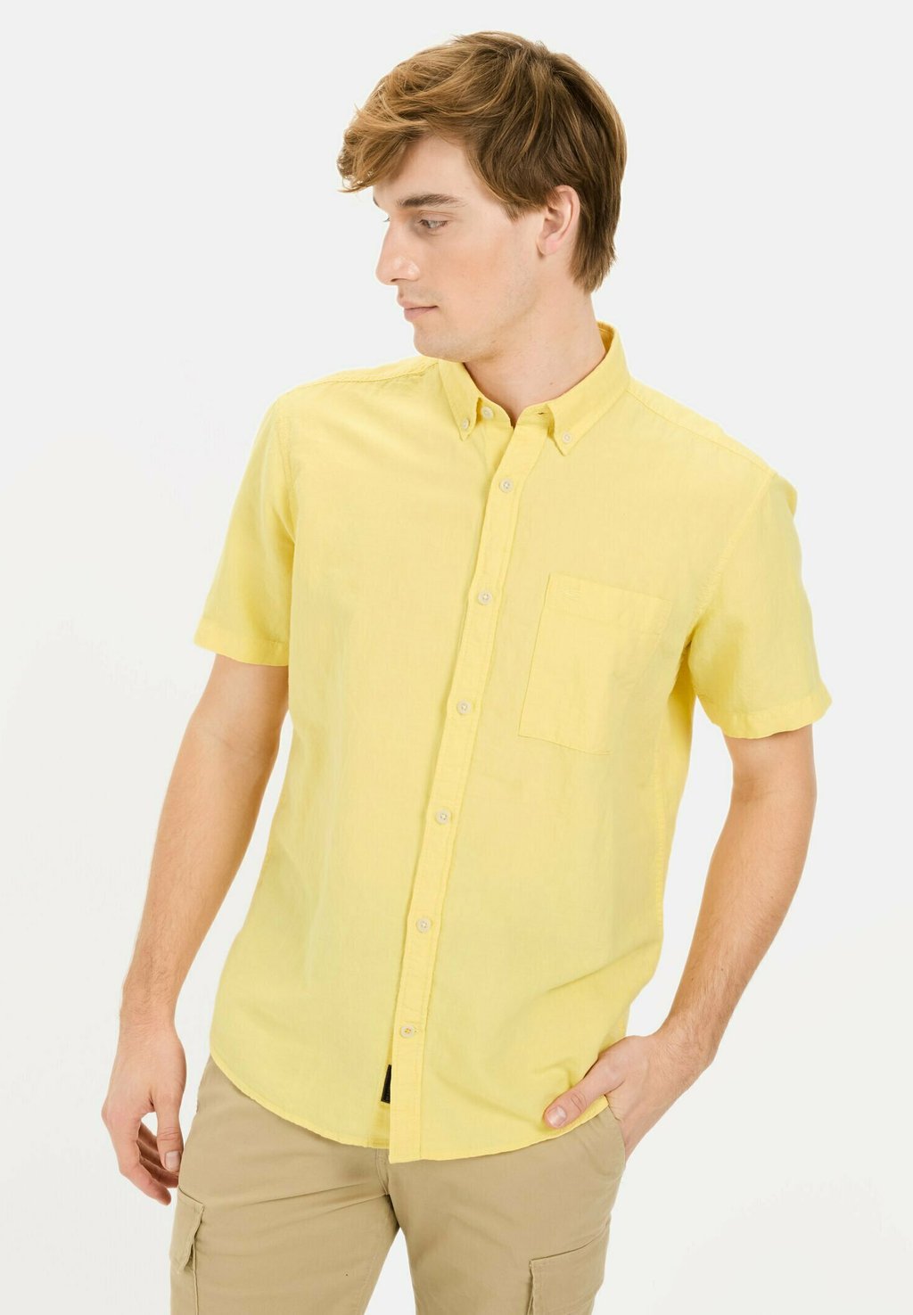 

Рубашка SHORTSLEEVE camel active, желтый