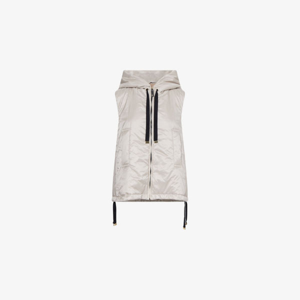 

Греенго худи-жилет с капюшоном Max Mara Cube, бежевый