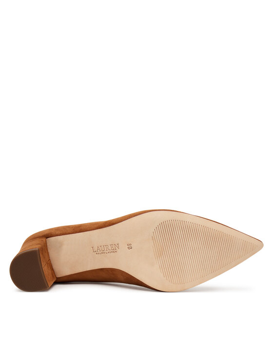 Туфли-лодочки Kingad 802967743002 Lauren Ralph Lauren, коричневый — фото 4