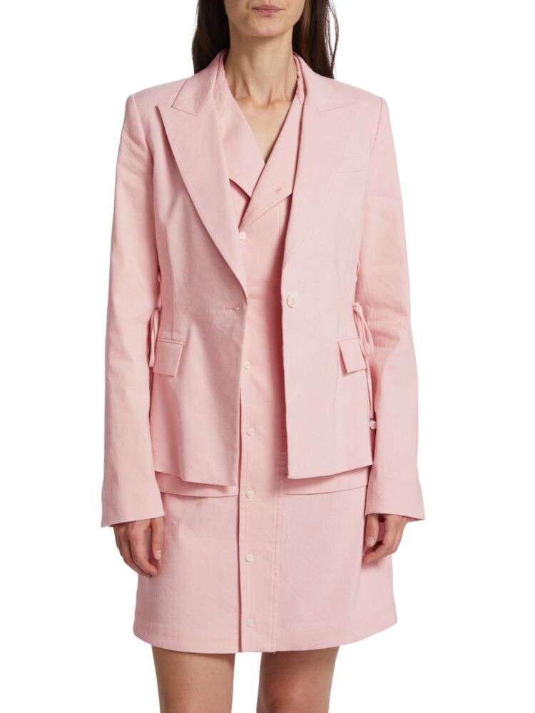 

Куртка Rhonda на шнуровке Derek Lam 10 Crosby, розовый