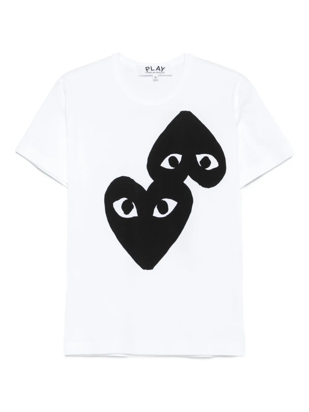 

Футболка с логотипом Comme Des Garçons Play, белый