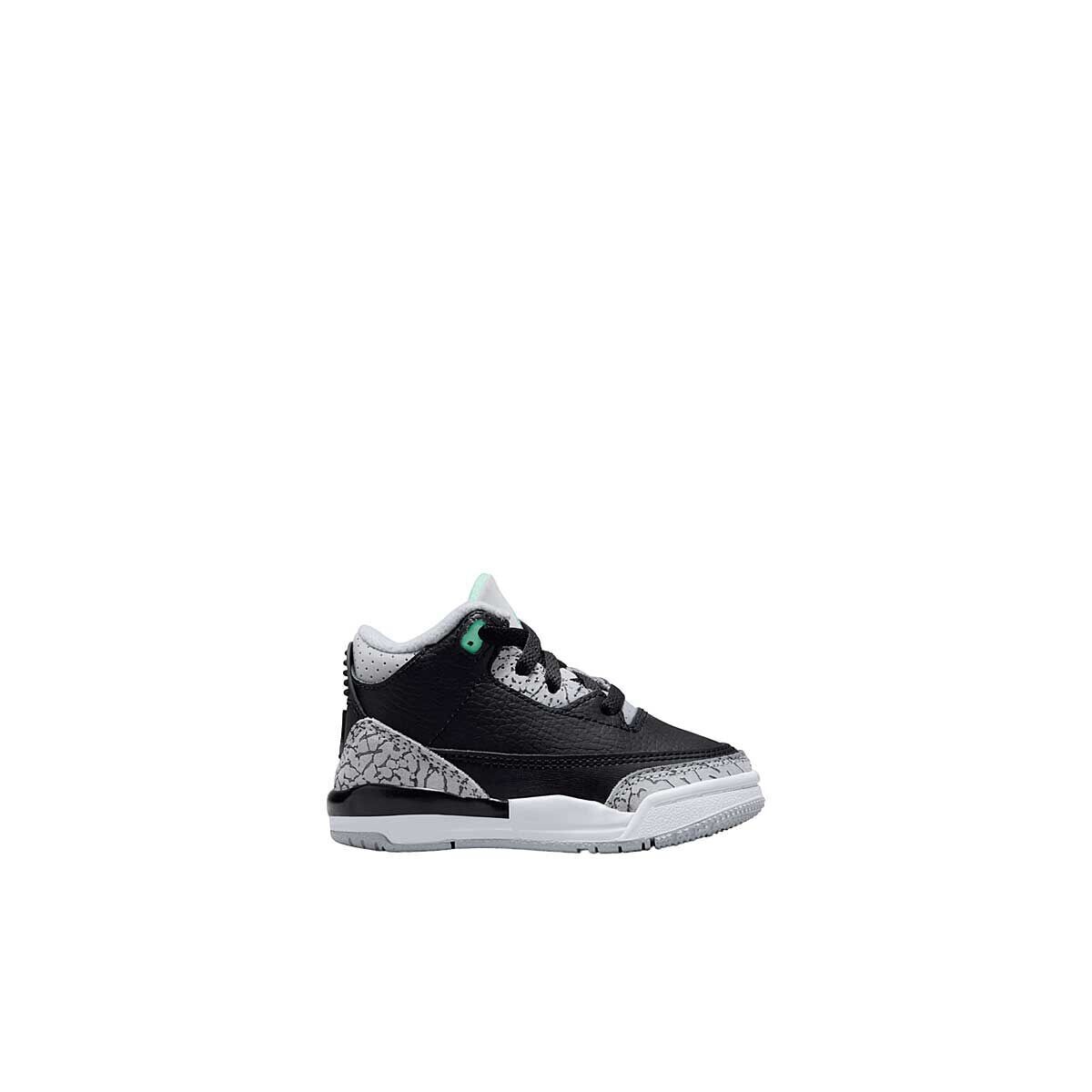 

Кроссовки Jordan 3 Retro green Glow TD, цвет Schwarz/Glänzendes Grün/Wolfgrau/Weiß