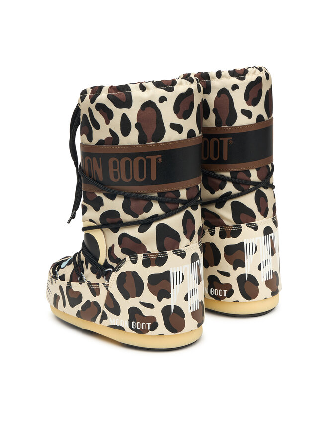 Зимние сапоги Mb Icon Animal 80D3400300 Moon Boot, коричневый — фото 3