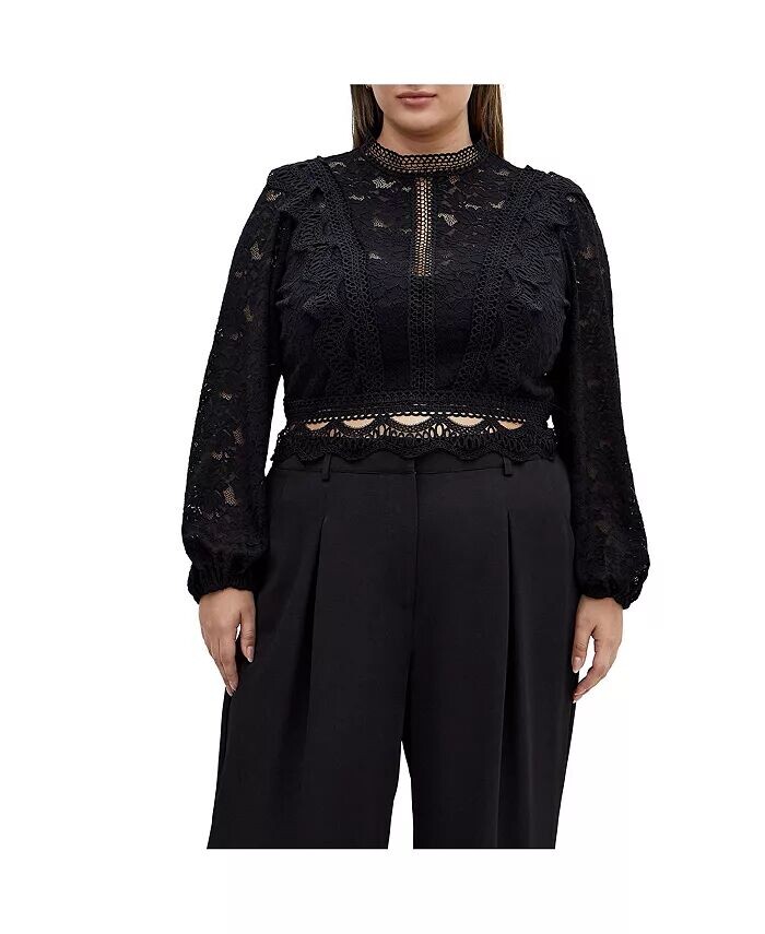 

Топ Lucielle размера плюс CITY CHIC, черный