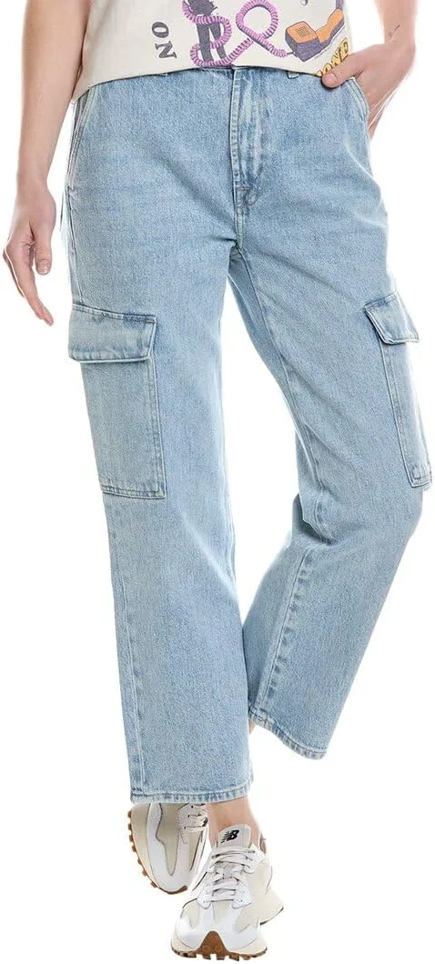 

7 For All Mankind Женские джинсы Logan Cargo в цвете Airwave