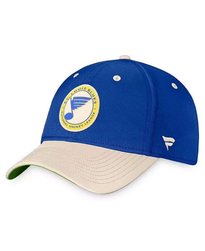 

Мужская гибкая шляпа цвета хаки St. Louis Blues True Classics в стиле ретро Fanatics