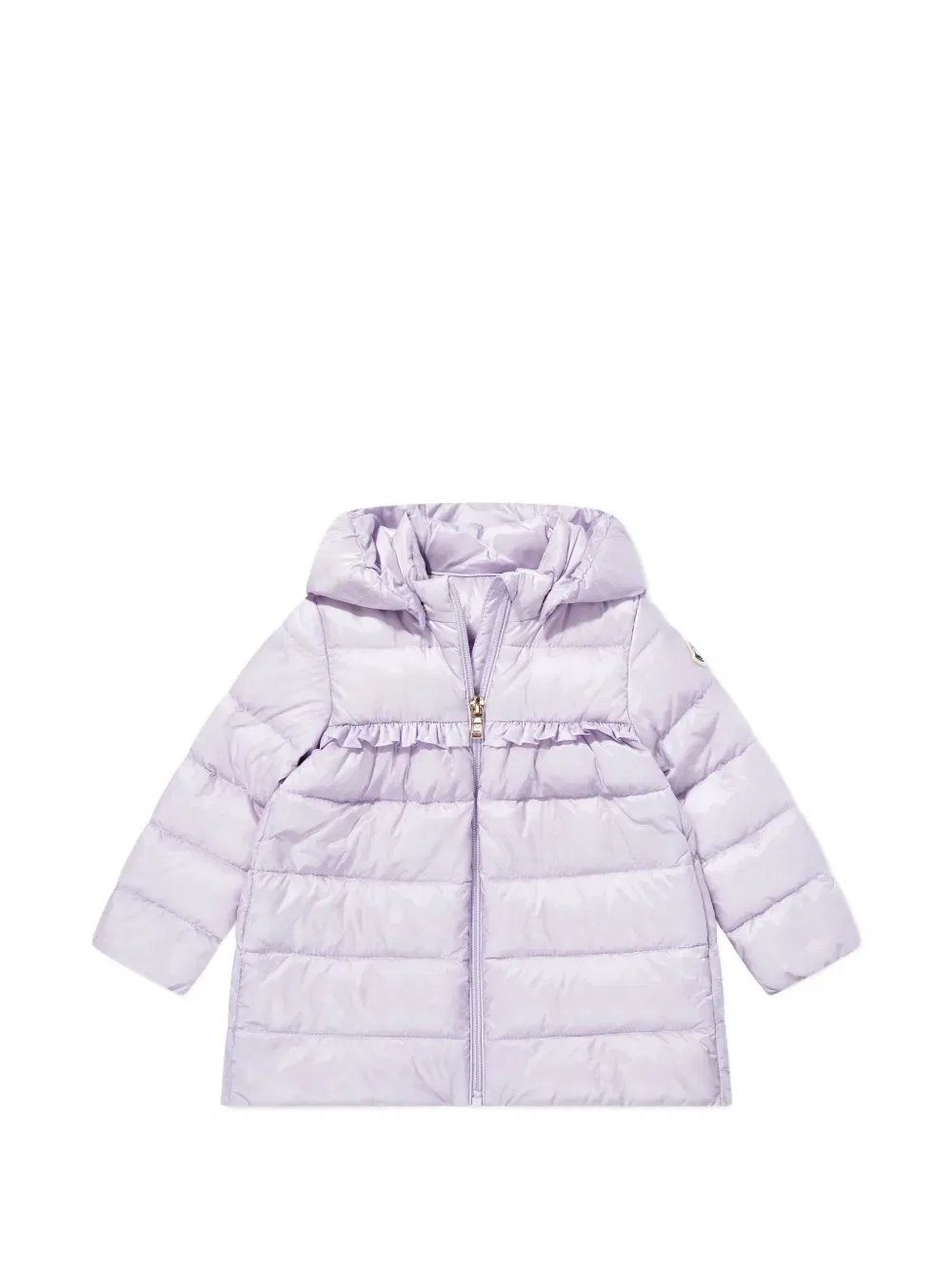 Куртка Nevra с оборками Moncler Enfant, фиолетовый