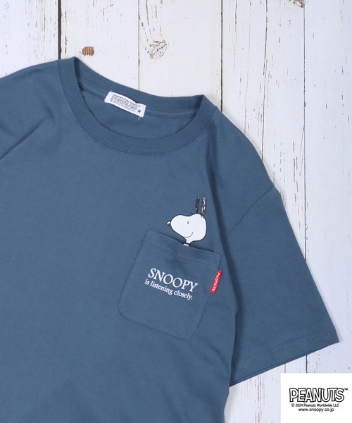 

Футболка с коротким рукавом и нагрудным карманом PEANUTS