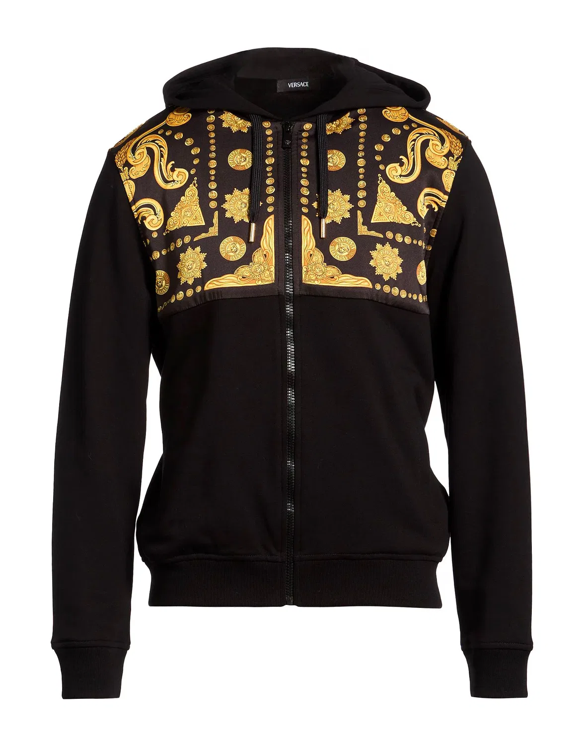 Свитшот с логотипом VERSACE черный
