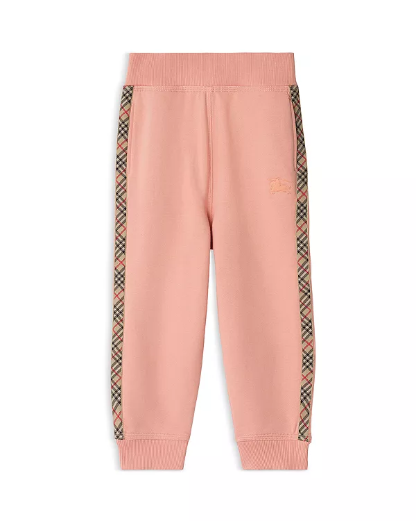 

Детские спортивные брюки в клетку для девочек - для малышек и для взрослых Burberry, бежевый