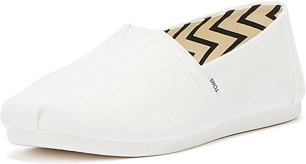 Лоферы TOMS Classic Alpargata, белый