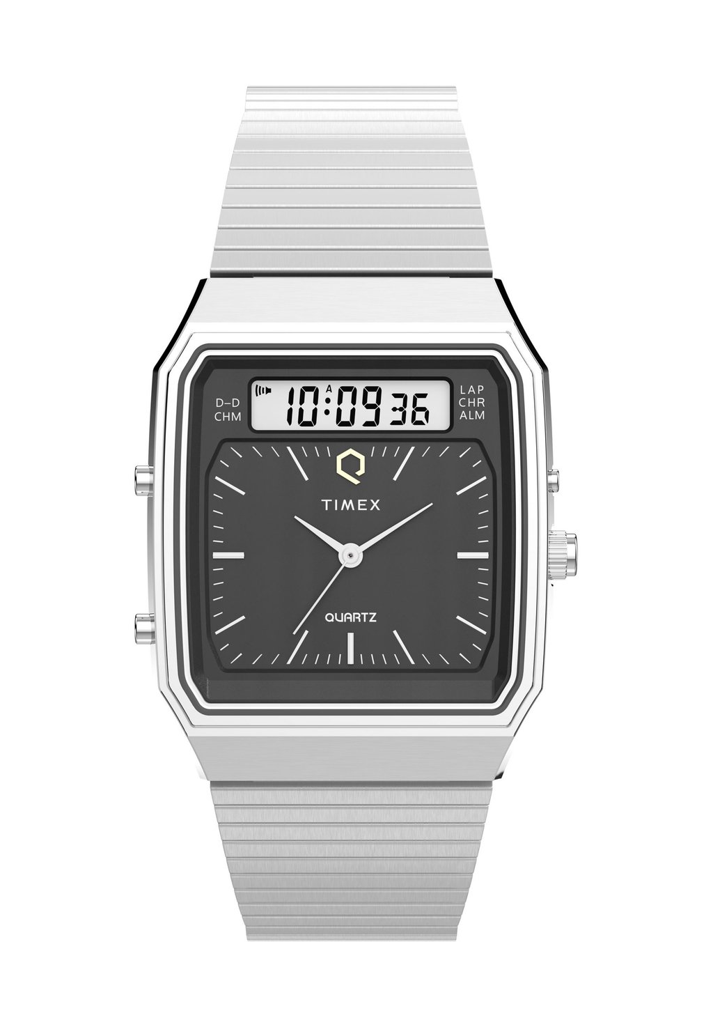 

Цифровые часы FUSION REISSUE Timex, серебряный