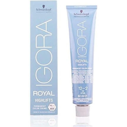 

Краска для волос Igora Royal Highlifts 12-2 Special Blonde Ash 60 мл, Schwarzkopf