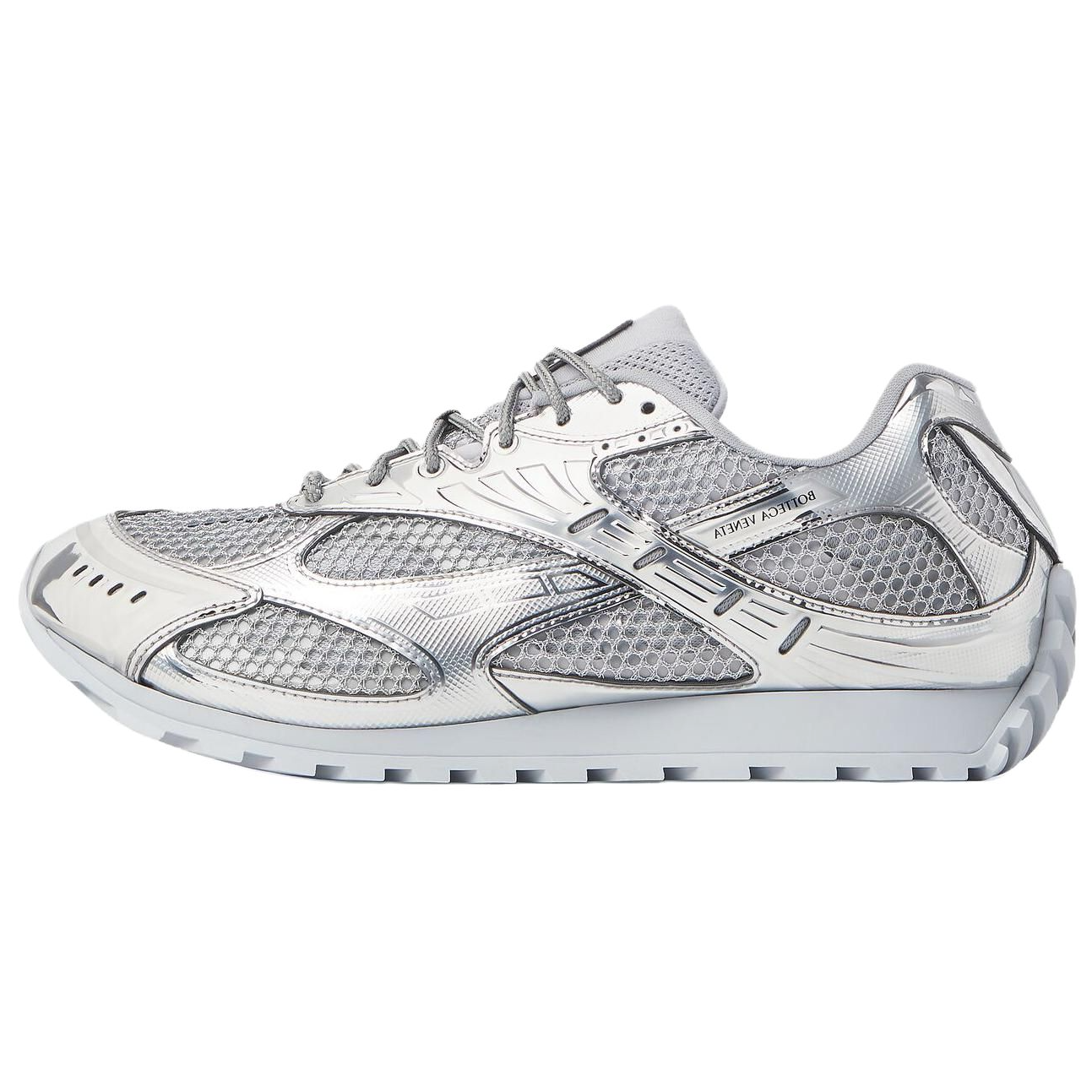 

Кроссовки Orbit на шнуровке Bottega Veneta, Silver White