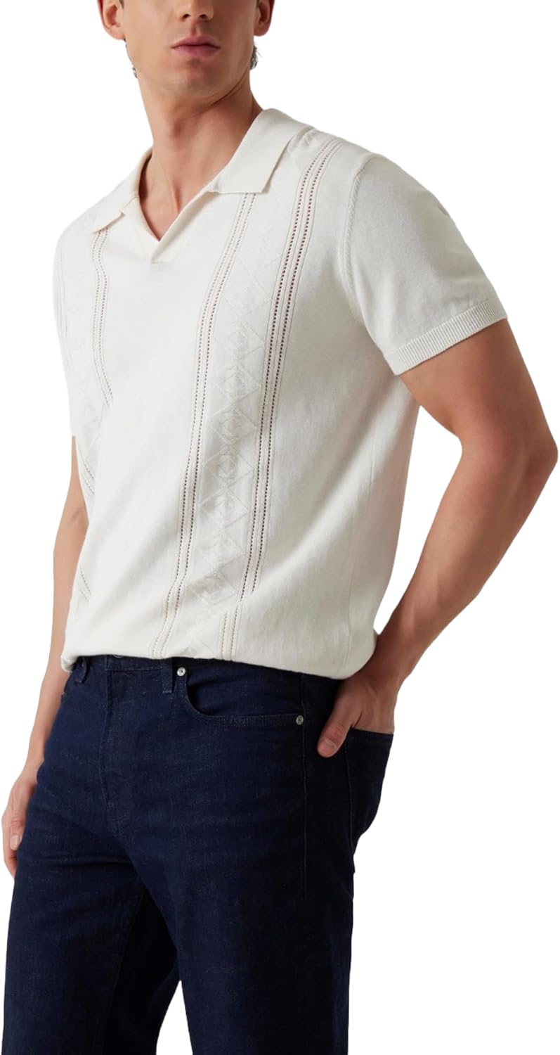 

Мужское поло GUESS Bryant с коротким рукавом и отделкой в ​​рубчик, Oatmeal Heather Multi, Серый, Мужское поло GUESS Bryant с коротким рукавом и отделкой в ​​рубчик, Oatmeal Heather Multi