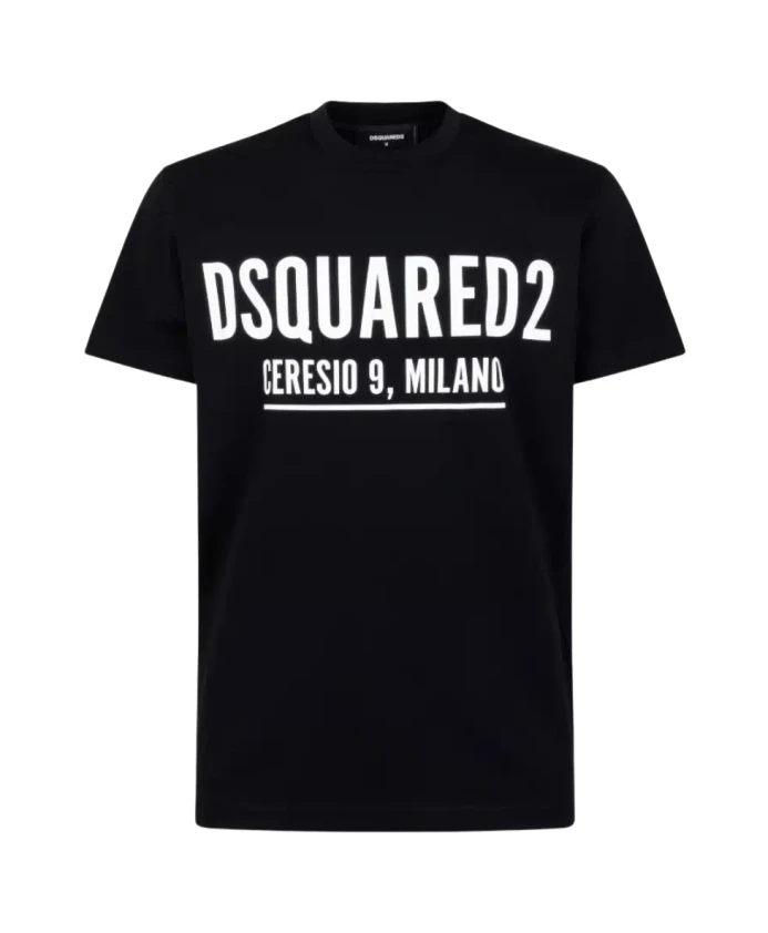 

Крутая футболка Ceresio 9 Dsquared2, черный