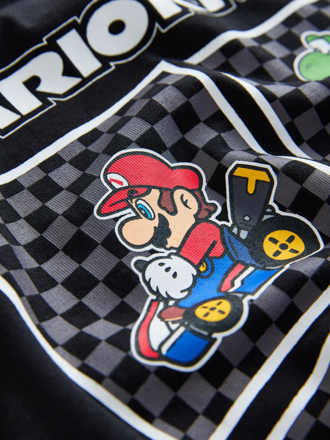 Футболка с надписью 'Mario Gaming' Next, Black — фото 3