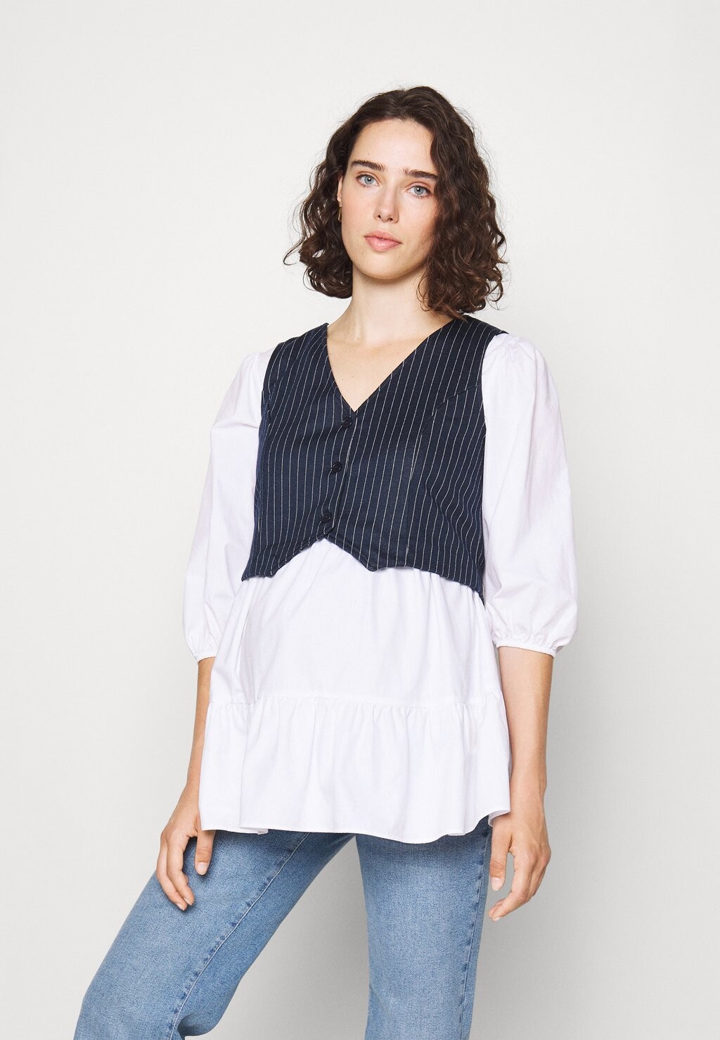 

Жилет MAMALICIOUS ЖИЛЕТ MLMIKKO, цвет navy blazer