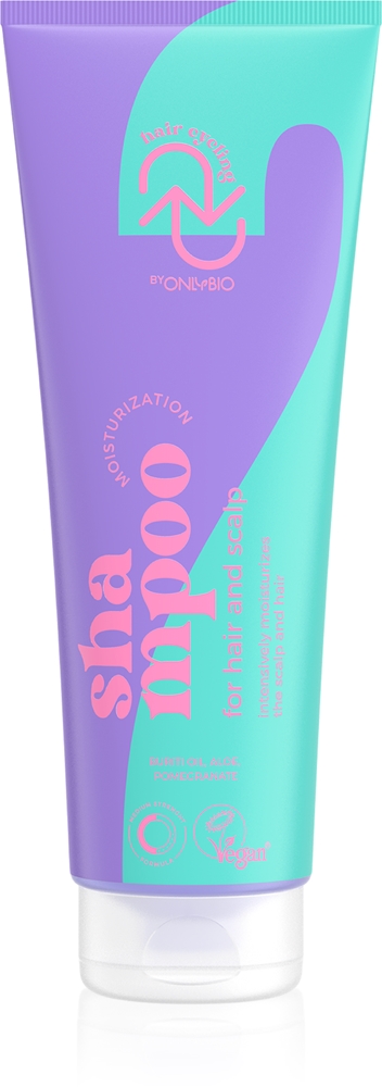 

Интенсивный увлажняющий шампунь для сухой кожи Hair Cycle Hydration Onlybio, 250 мл