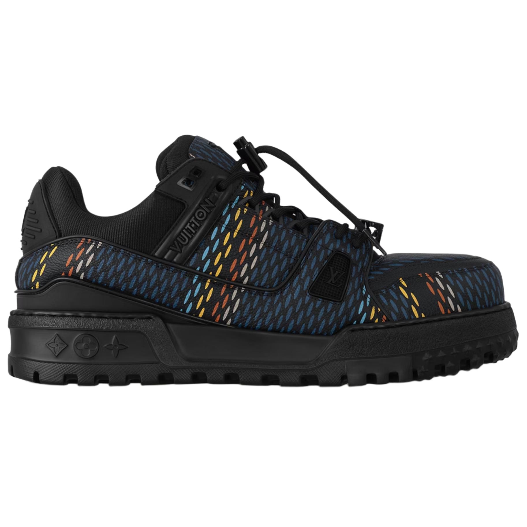 

Кроссовки Low-Top для скейтбординга мужские черные LOUIS VUITTON