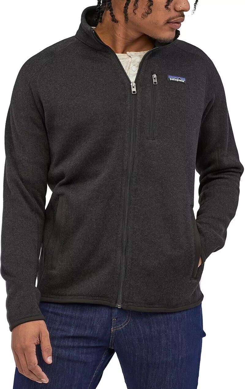 

Мужская флисовая куртка Patagonia Better Sweater, черный