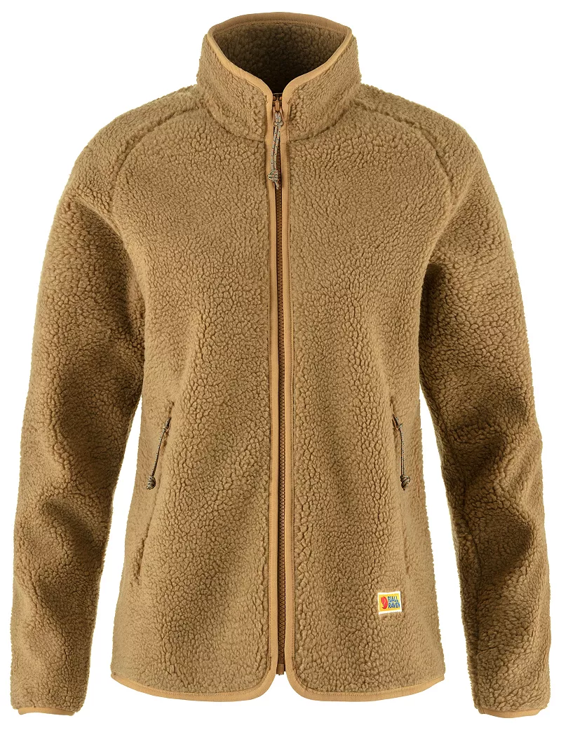 

Женская флисовая куртка с ворсом на каждый день Fjallraven, цвет Buckwheat Brown