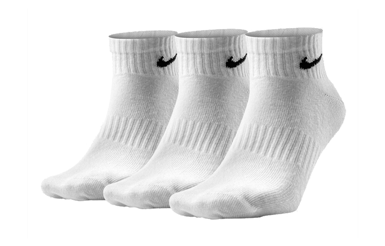 Nike Набор баскетбольных носков Unisex Combo Set White — фото 2