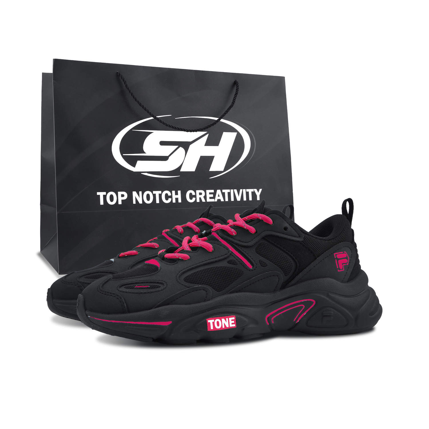 

Марс 2 марс 2.0 midnight burning crimson устойчивые к истиранию легкие увеличивающие рост низкие кеды casual shoes FILA, розово-красный