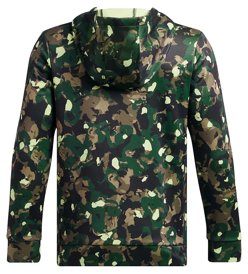 

Флисовая толстовка с большим логотипом Under Armour для мальчиков Armor, цвет Forest Green/White