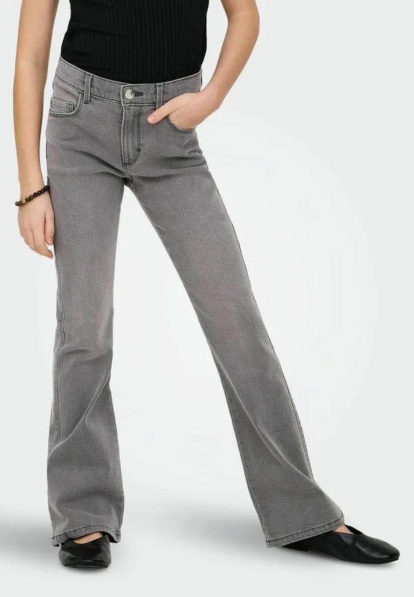 Джинсы расклешенного кроя kogblair mittlere taille flared jeans flared jeans Only Girls, Light Grey Denim — фото 2