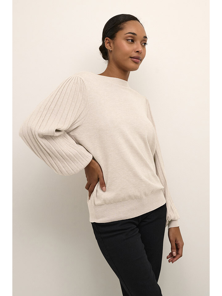 

Свитер Kaffe Alone, бежевый