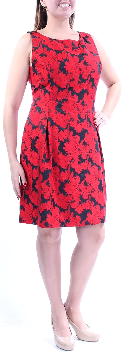 

Женское платье Tommy Hilfiger с цветочным жаккардом, Scarlet